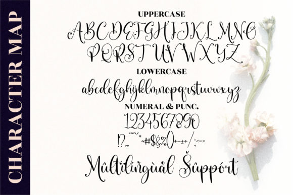 Benttaria Delissha Font Poster 10