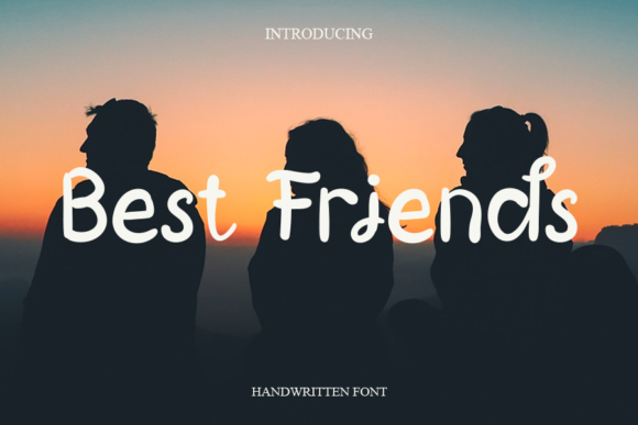 Best Friends Font Poster 1