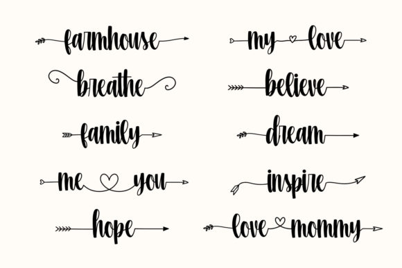 Best Mother Font Poster 2