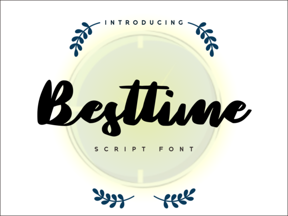 Best Time Font