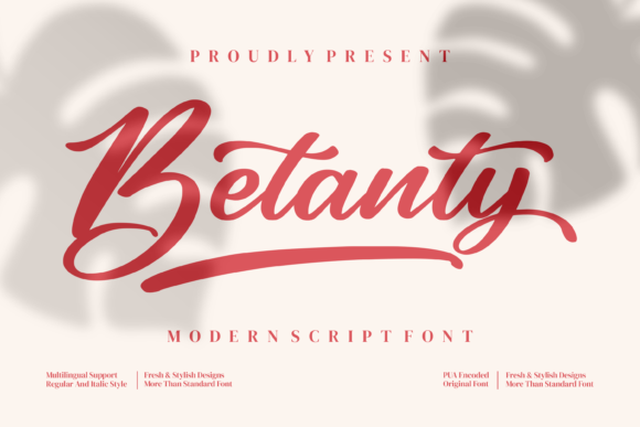 Betanty Font