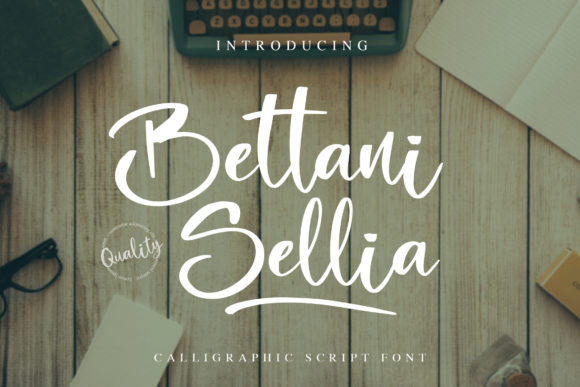 Bettani Sellia Font Poster 1