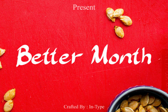 Better Month Font Poster 1