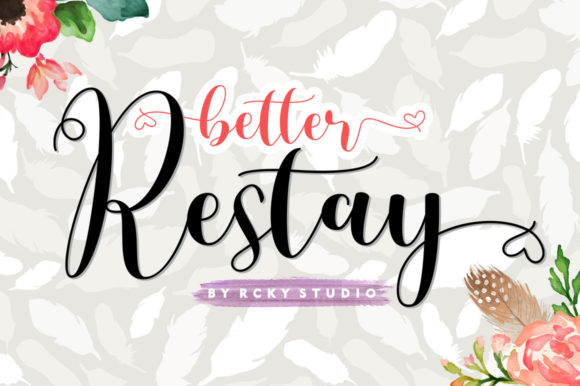 Better Restay Font Poster 1