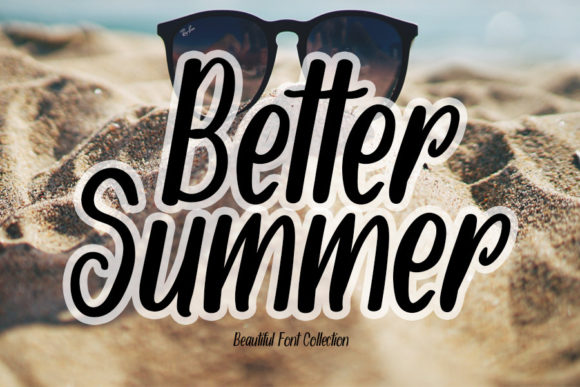 Better Summer Font Poster 1