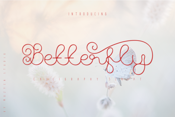 Betterfly Font Poster 1