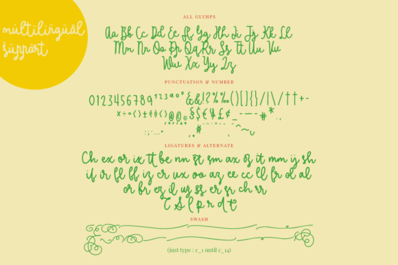Betterina Script Font Poster 11