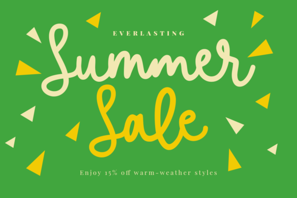 Betterina Script Font Poster 6