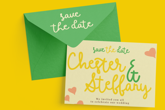 Betterina Script Font Poster 10