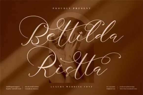 Bettilda Ristta Font Bettilda Ristta Font Poster 1
