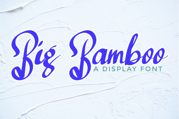 Big Bamboo Font