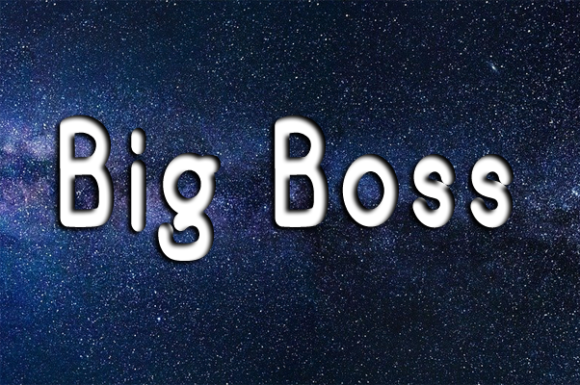 Big Boss Font