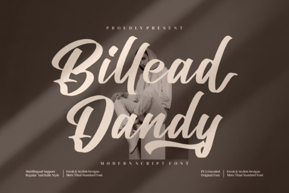 Billead Dandy Font Poster 1