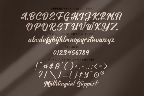 Billead Dandy Font Poster 6