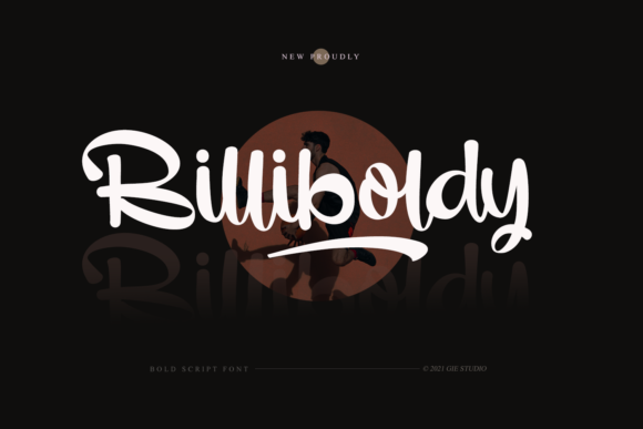 Billiboldy Font Poster 1