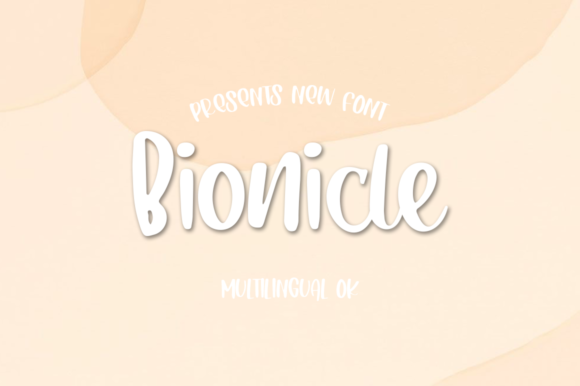 Bionicle Font Poster 1