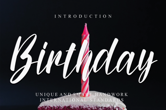 Birthday Font Poster 1