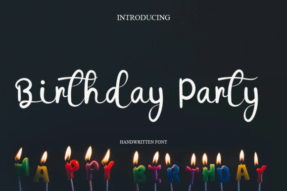 Birthday Party Font
