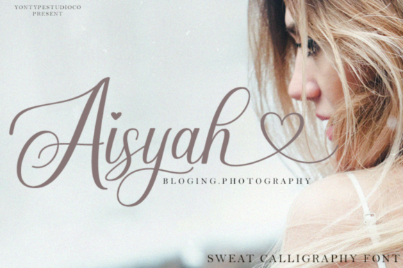 Bisatta Calligraphy Font Poster 3