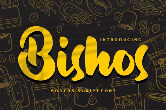 Bishos Font Poster 1