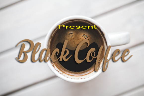 Black Coffee Font