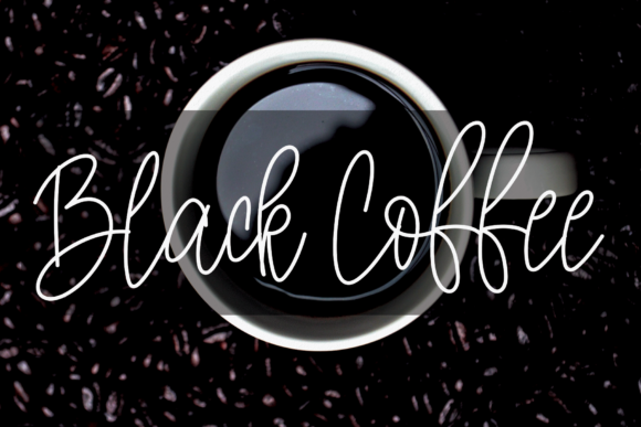 Black Coffee Font