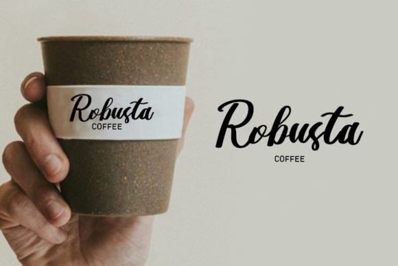 Black Coffee Font Poster 5