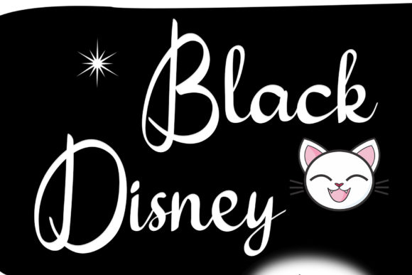 Black Disney Font