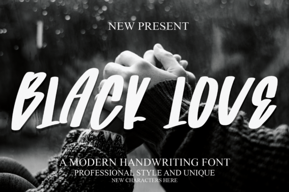 Black Love Font