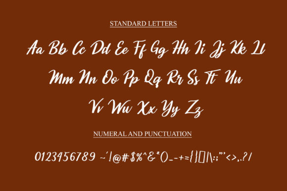 Black Stone Font Poster 4