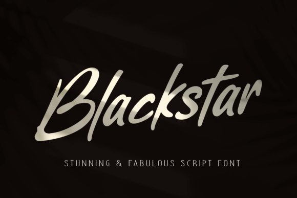 Blackstar Font Poster 1