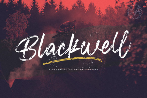Blackwell Font Poster 1