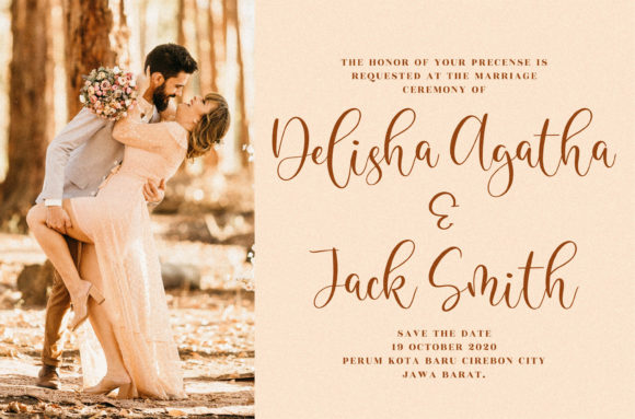 Blandita Font Poster 7