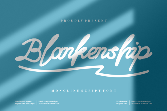 Blankenship Font