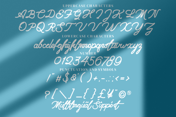 Blankenship Font Poster 6