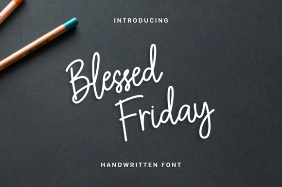 Blessed Friday Font