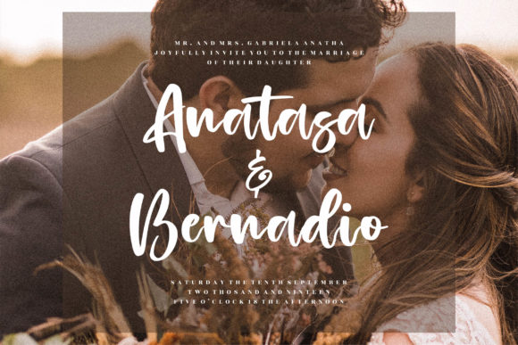 Blondeta Font Poster 3