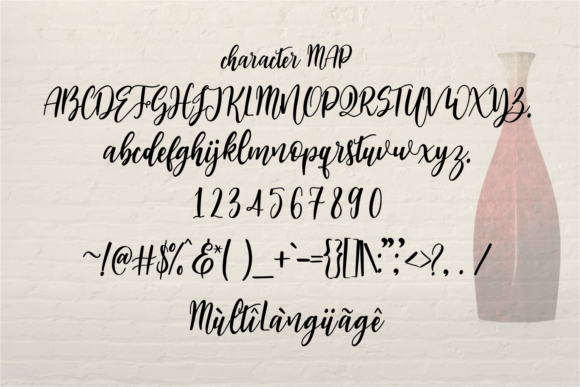 Bloomburrys Font Poster 6