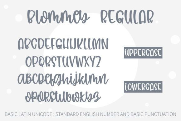 Bloomey Font Poster 8