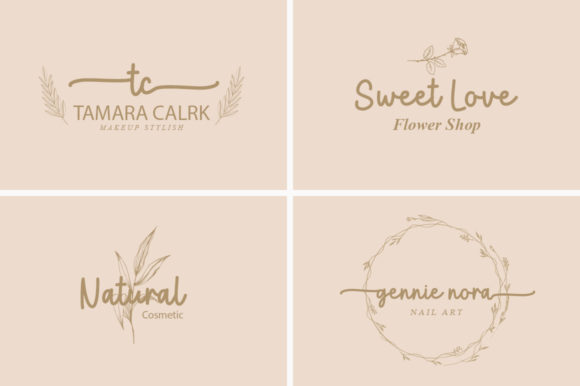 Blush & Bloom Font Poster 2