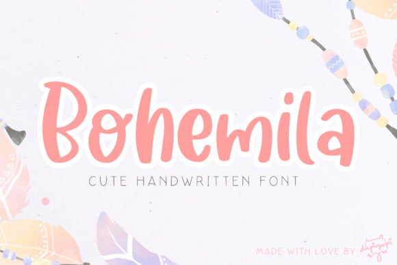 Bohemila Font Poster 1