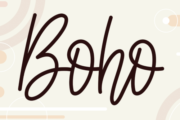 Boho Font