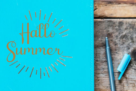 Boho Design Font Poster 2