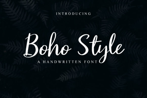 Boho Style Font