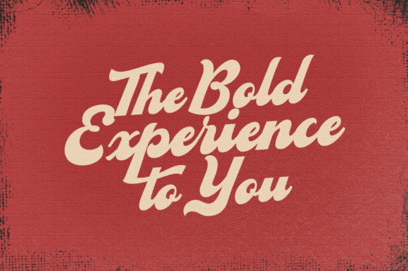 Boldstrike Font Poster 7