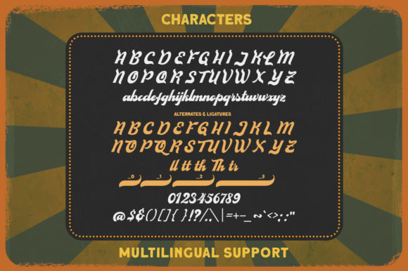 Boldstrike Font Poster 8