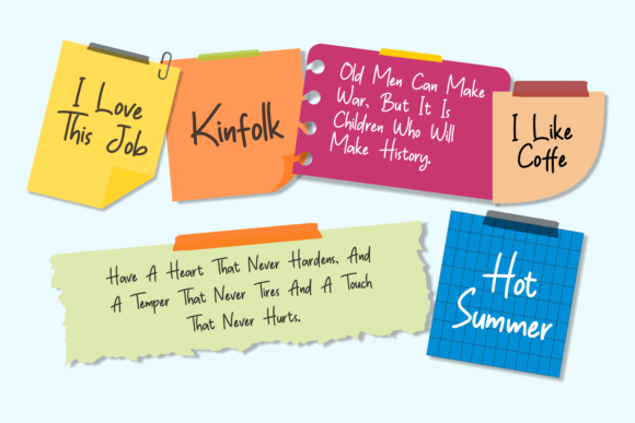 Bookstory Font Poster 2