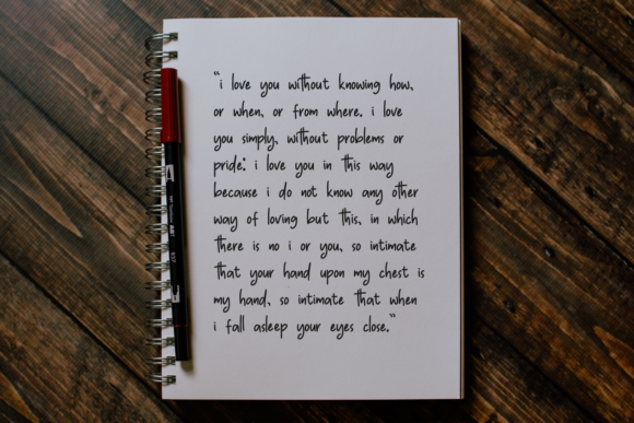 Bookstory Font Poster 6