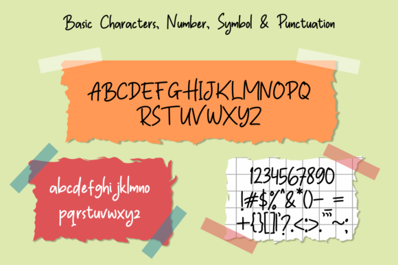 Bookstory Font Poster 8