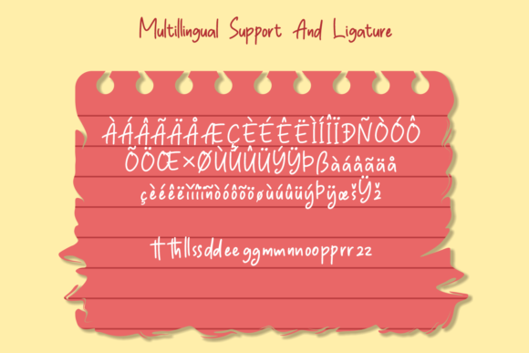 Bookstory Font Poster 9